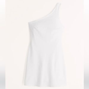 Abercrombie One-Shoulder Traveler Mini Dress